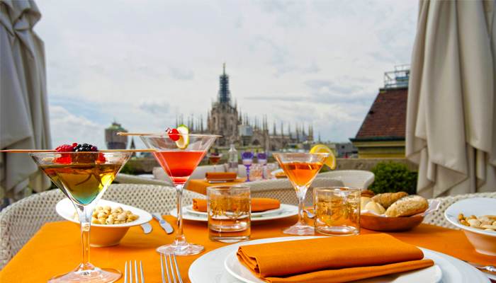 Rooftop Terrace in Milan
