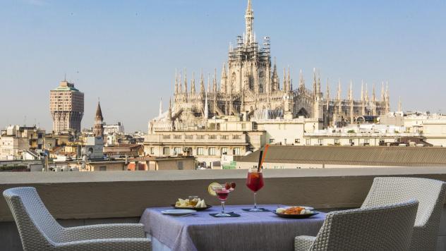 Terraza Milán - Vista Duomo